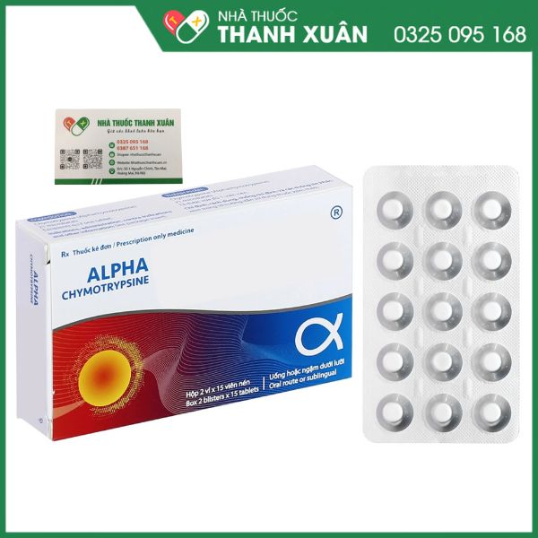 Alpha Choay - Điều trị phù nề sau chấn thương, phẫu thuật, bỏng